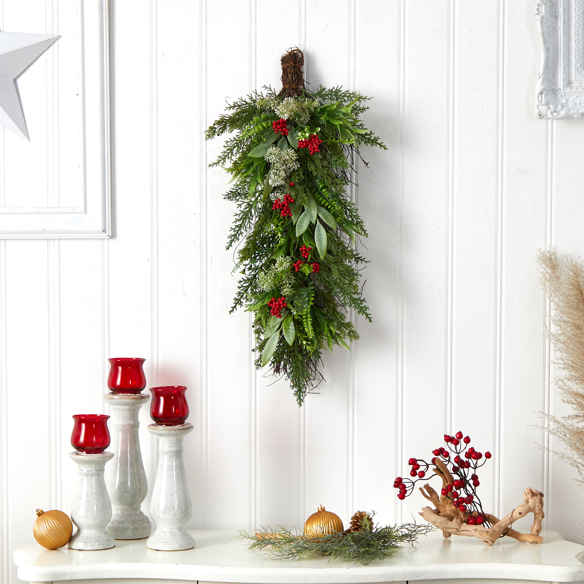 The Holiday Aisle® Swag & Reviews | Wayfair